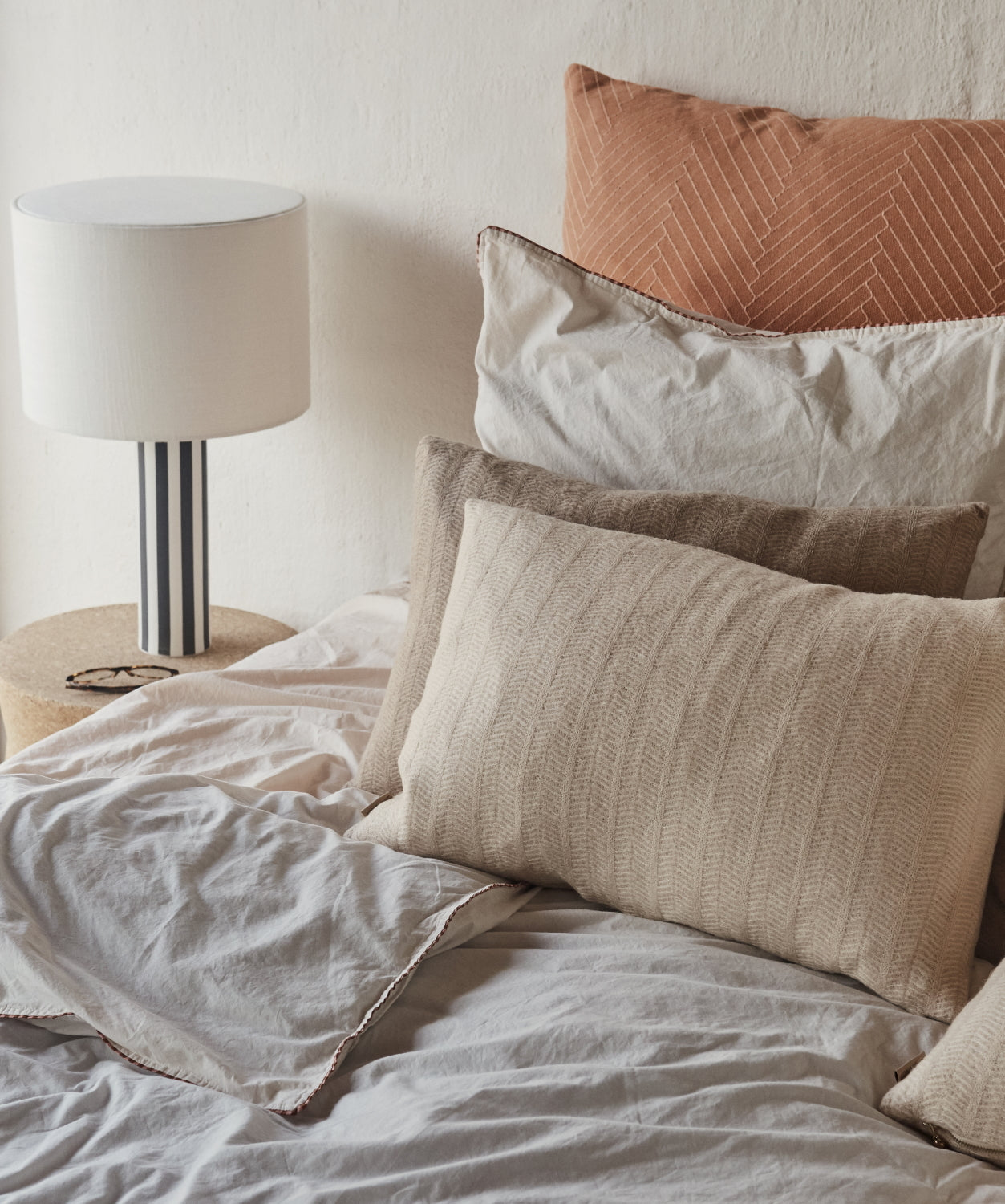 OYOY Kata Cushion Light Brown