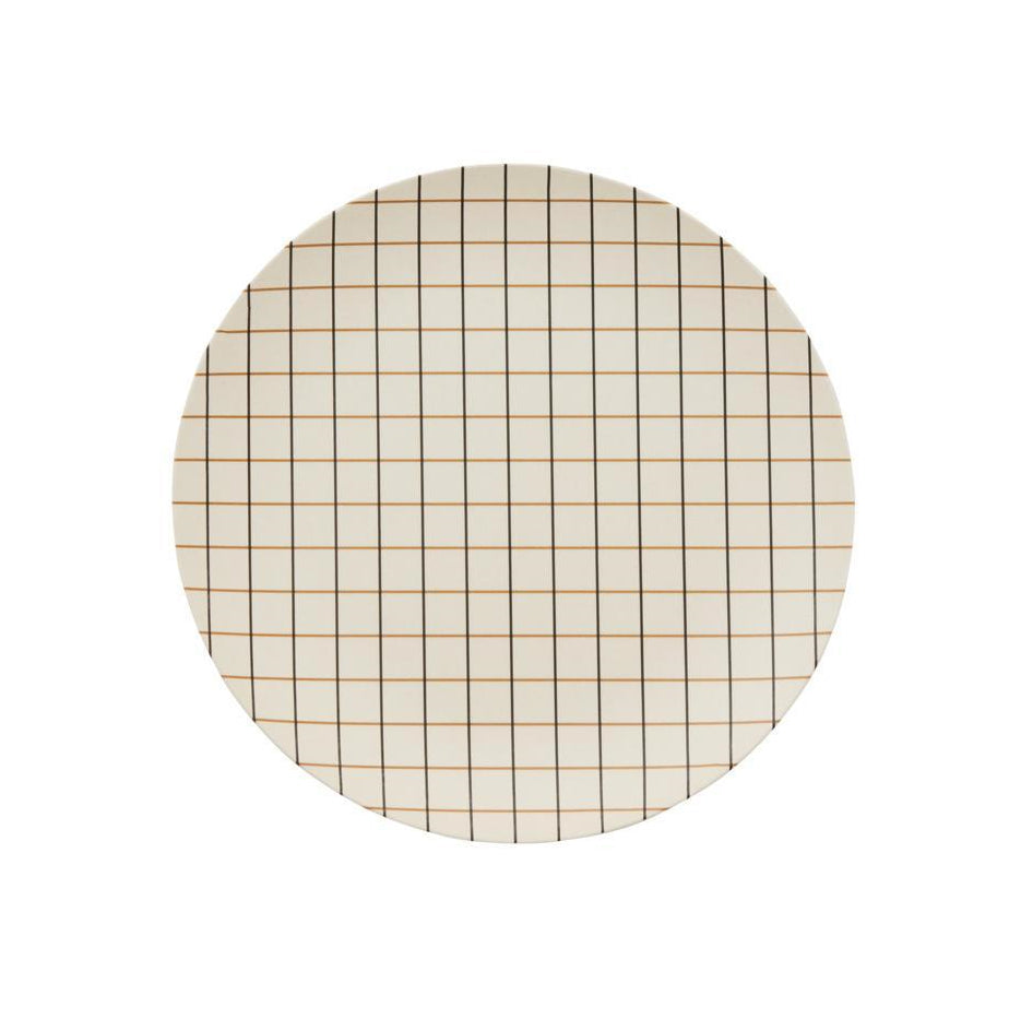 OYOY Grid Bamboo Tray Small