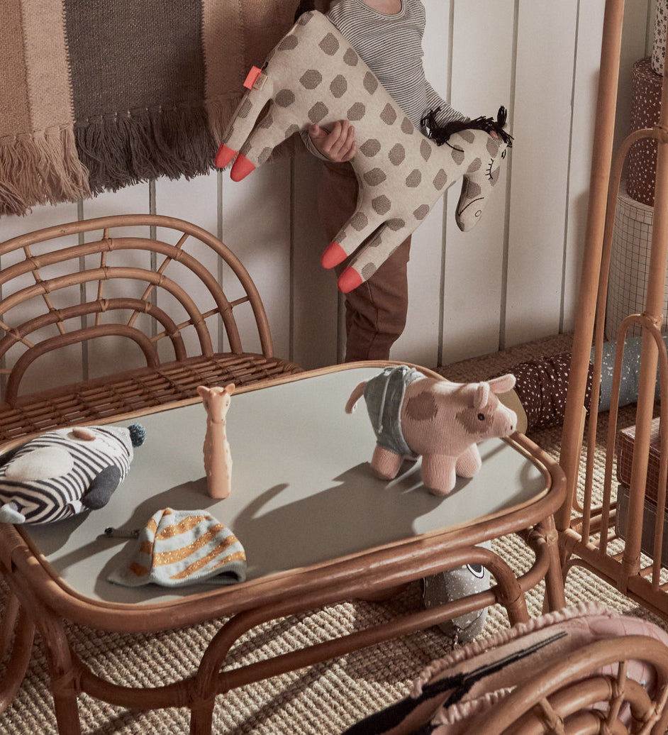 OYOY Pig Hugo Cotton Soft Toy Small