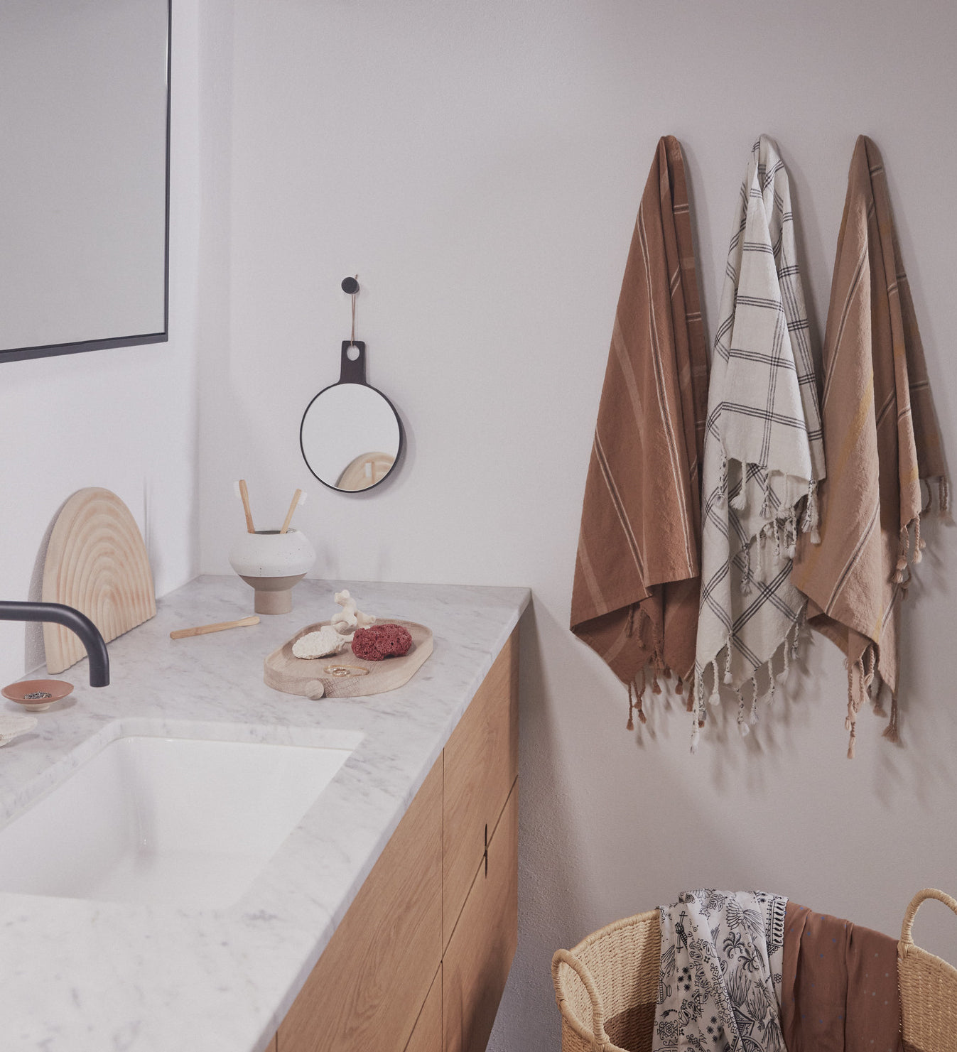 OYOY Kyoto Bath Towel off-white
