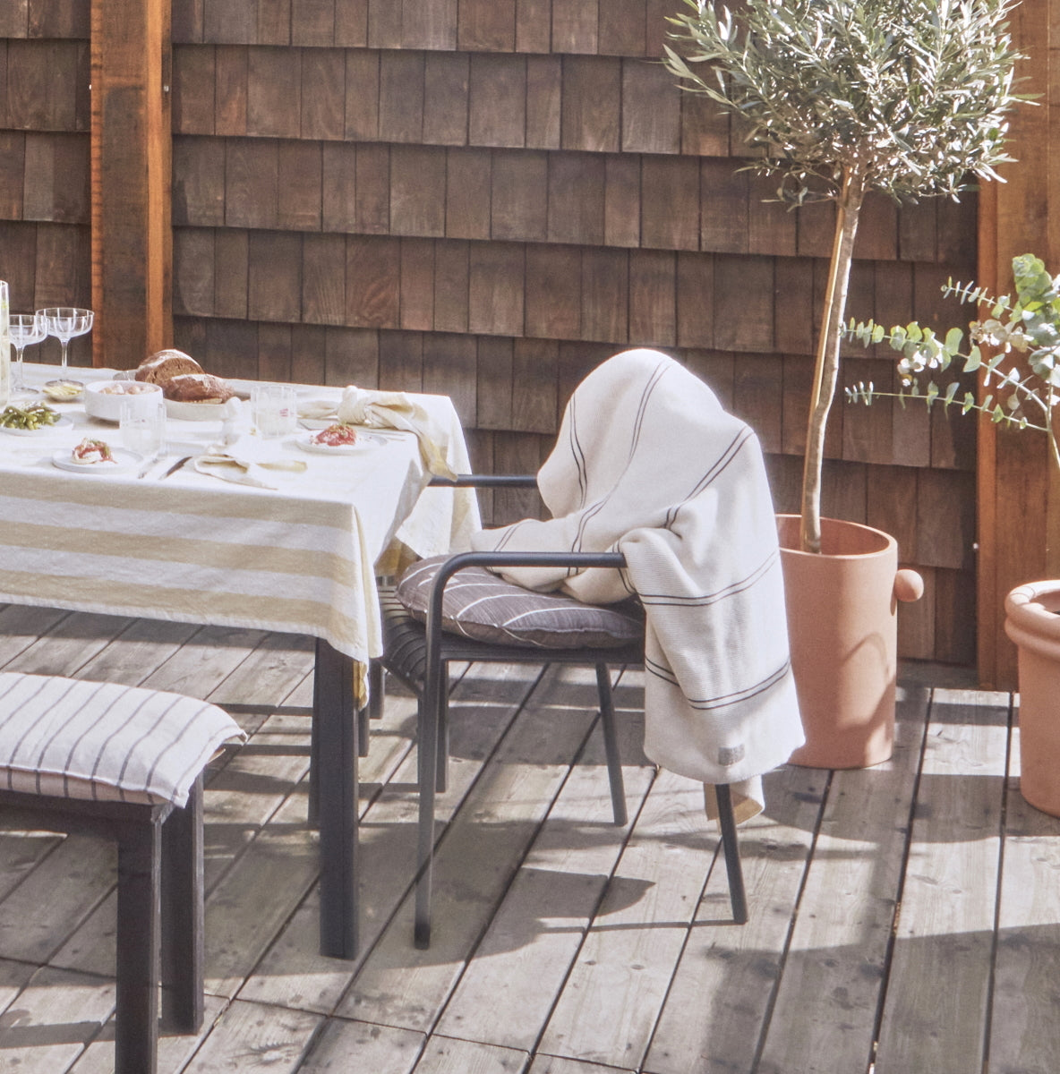 OYOY Rivi Blanket off-white