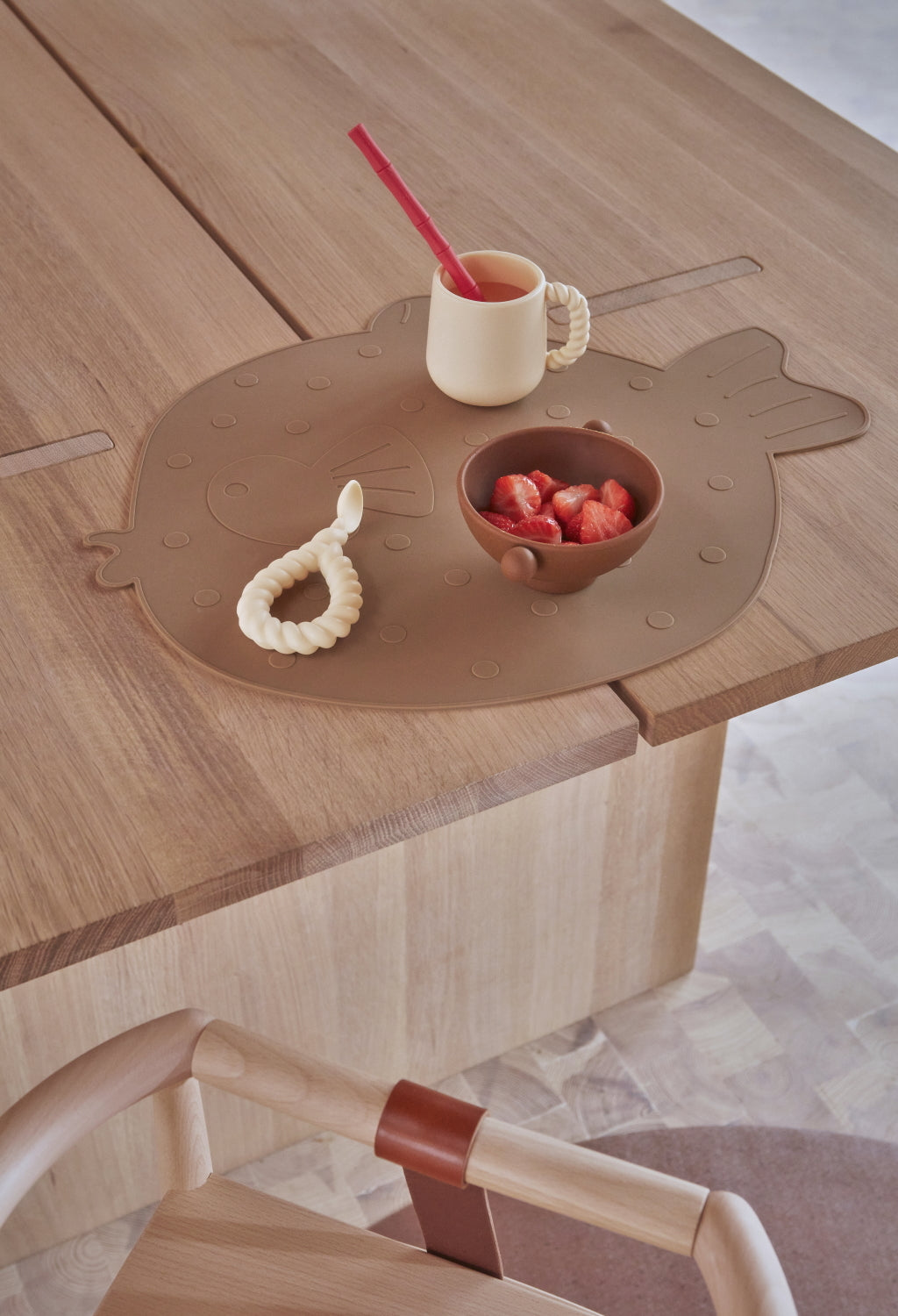 OYOY Placemat Little Finn Rose