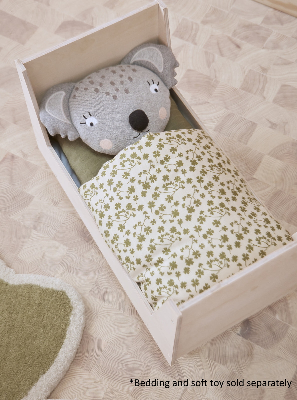 OYOY Retro Dolls Bed nature