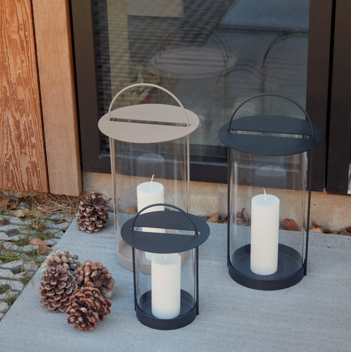 OYOY Maki Lantern Small Black