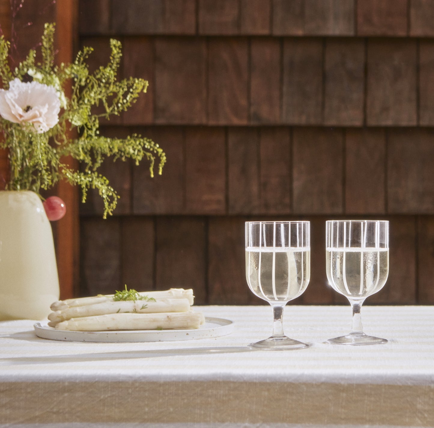 OYOY Mizu Wine Glass 2pk 350ml Clear