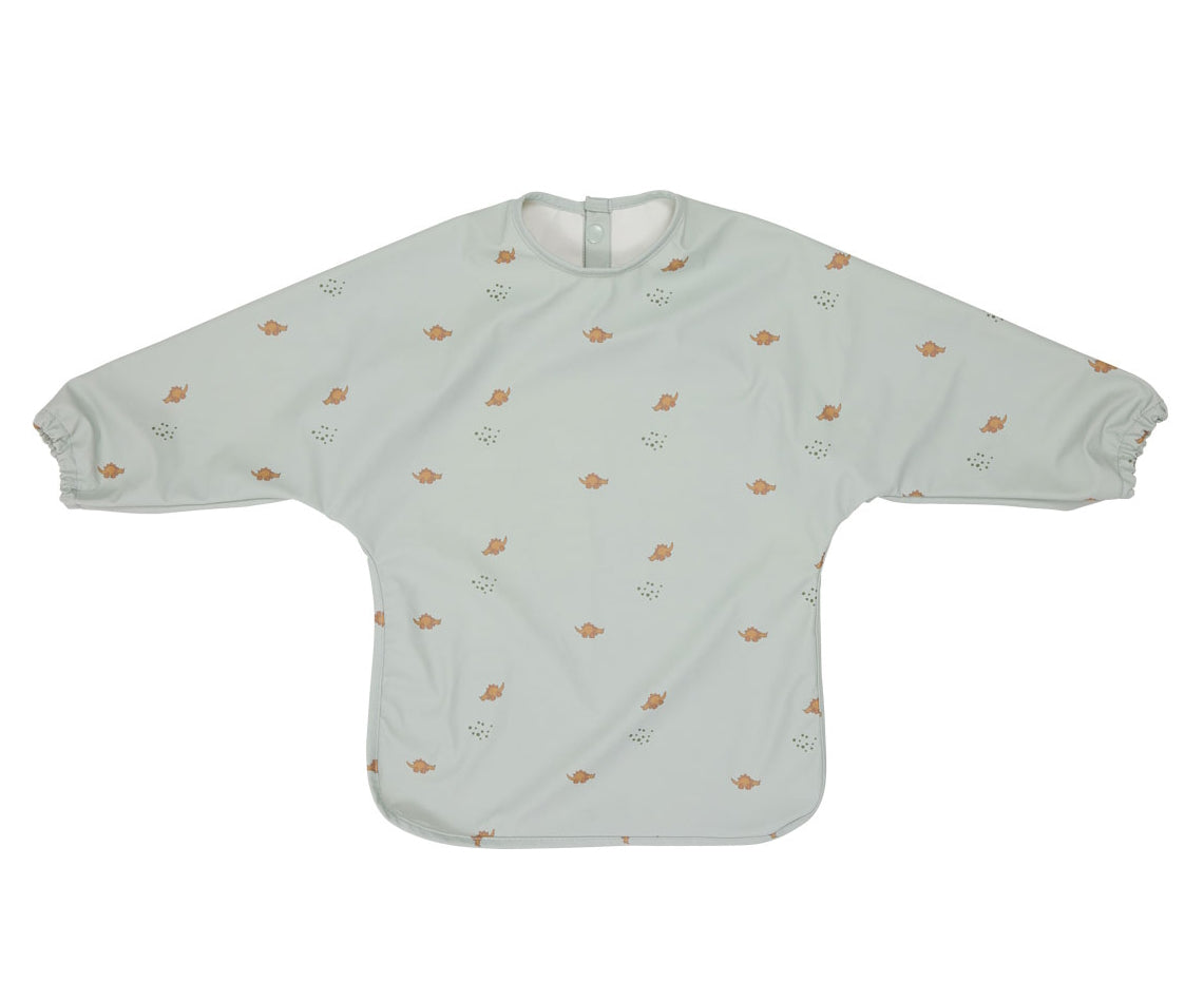 OYOY Dino Cape Bib Dusty Green