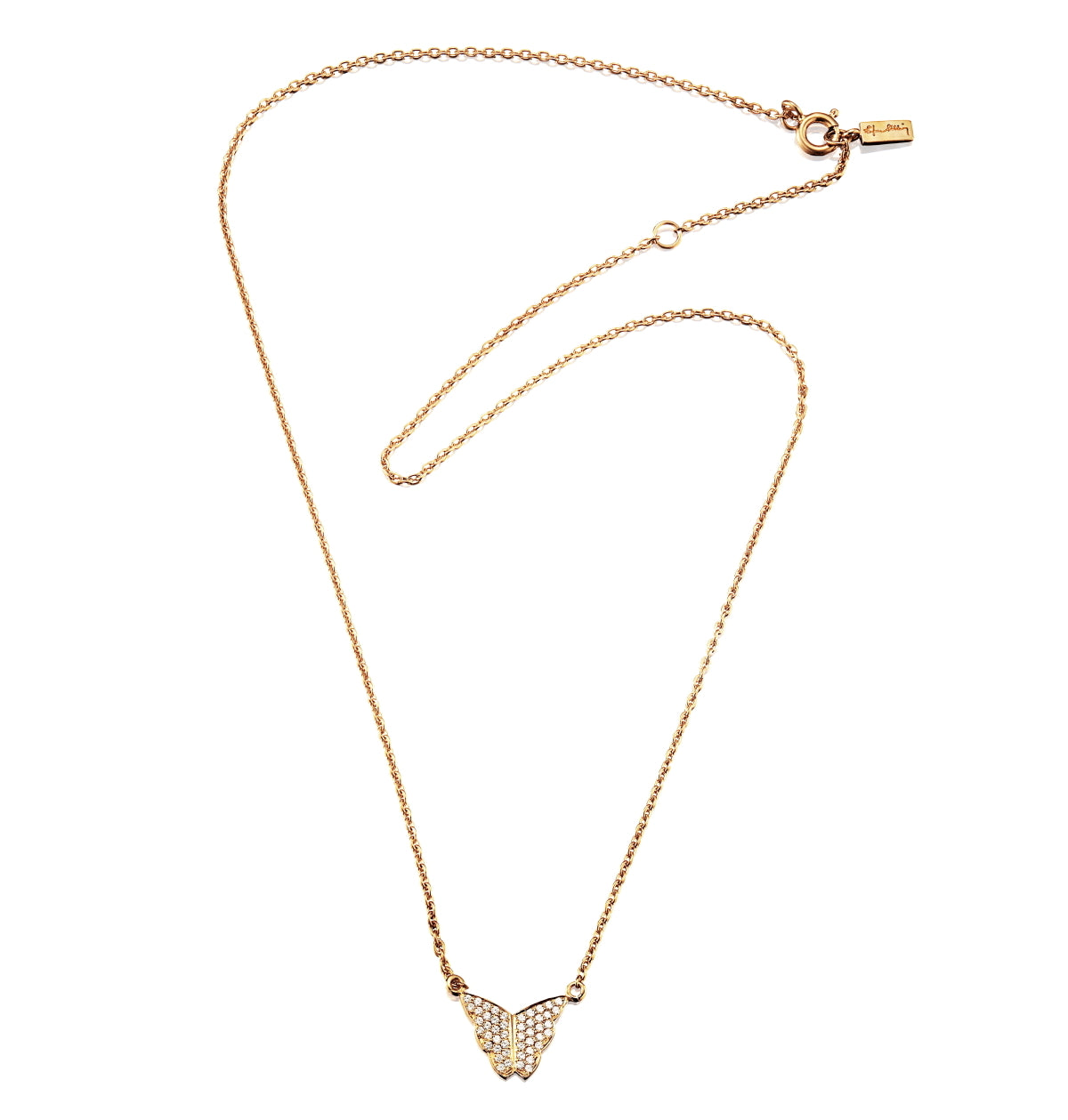 Efva Attling Little Miss Butterfly & Stars Necklace