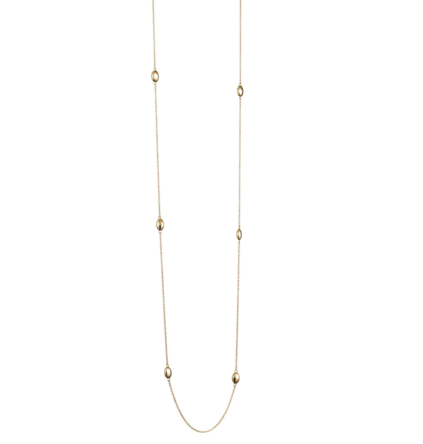 Efva Attling Love Bead Long Necklace Gold