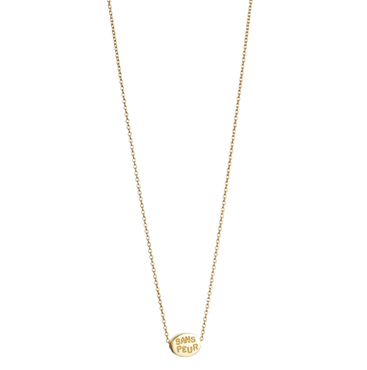 Efva Attling Mini Me Sans Peur Necklace Gold