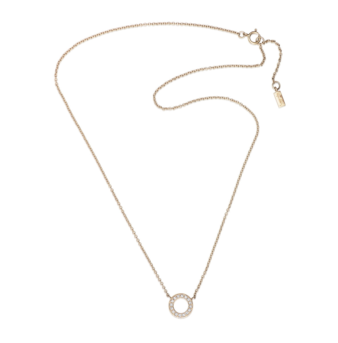 Efva Attling Circle Of Love Necklace Gold