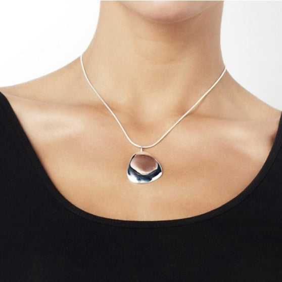 Efva Attling Rose Petal Pendant