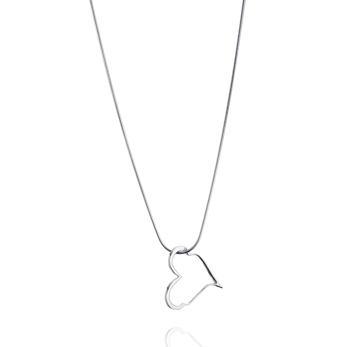 Efva Attling Crazy Heart Pendant Necklace
