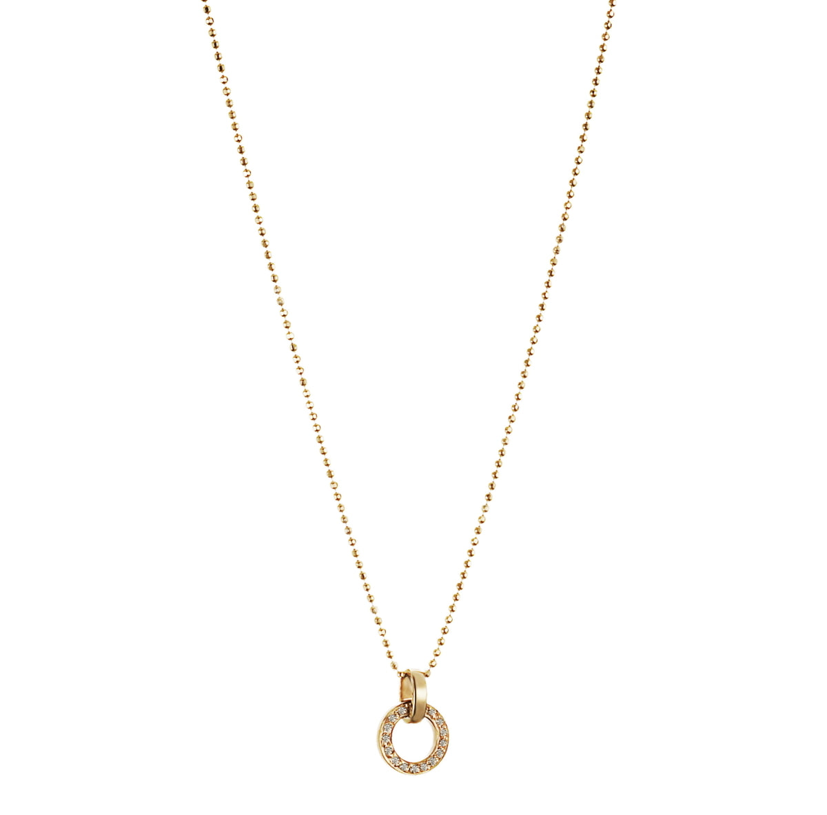 Efva Attling Ring Around & Stars Pendant Necklace Gold
