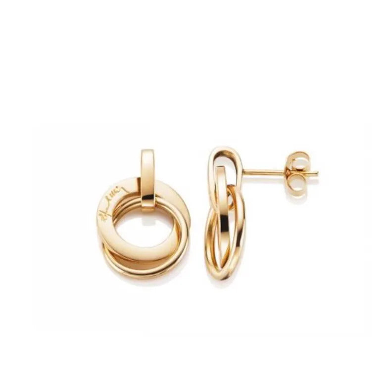 Efva Attling Twosome Earrings Gold