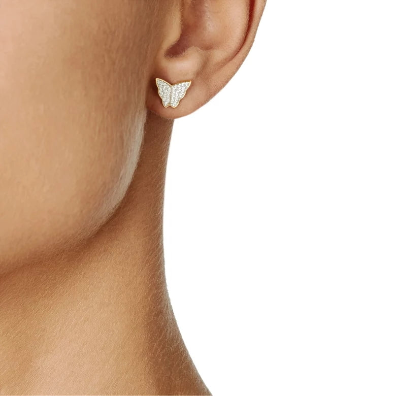 Efva Attling Little Miss Butterfly & Stars Earrings Gold