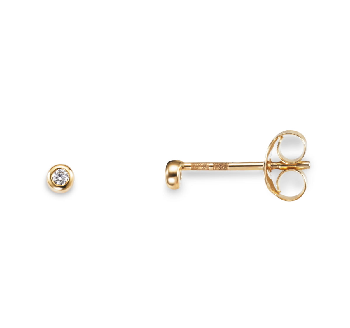 Efva Attling My First Diamond Studs Gold