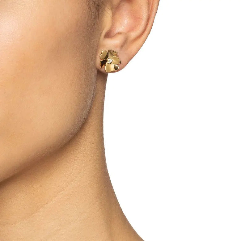 Efva Attling Violet & Stars Studs gold