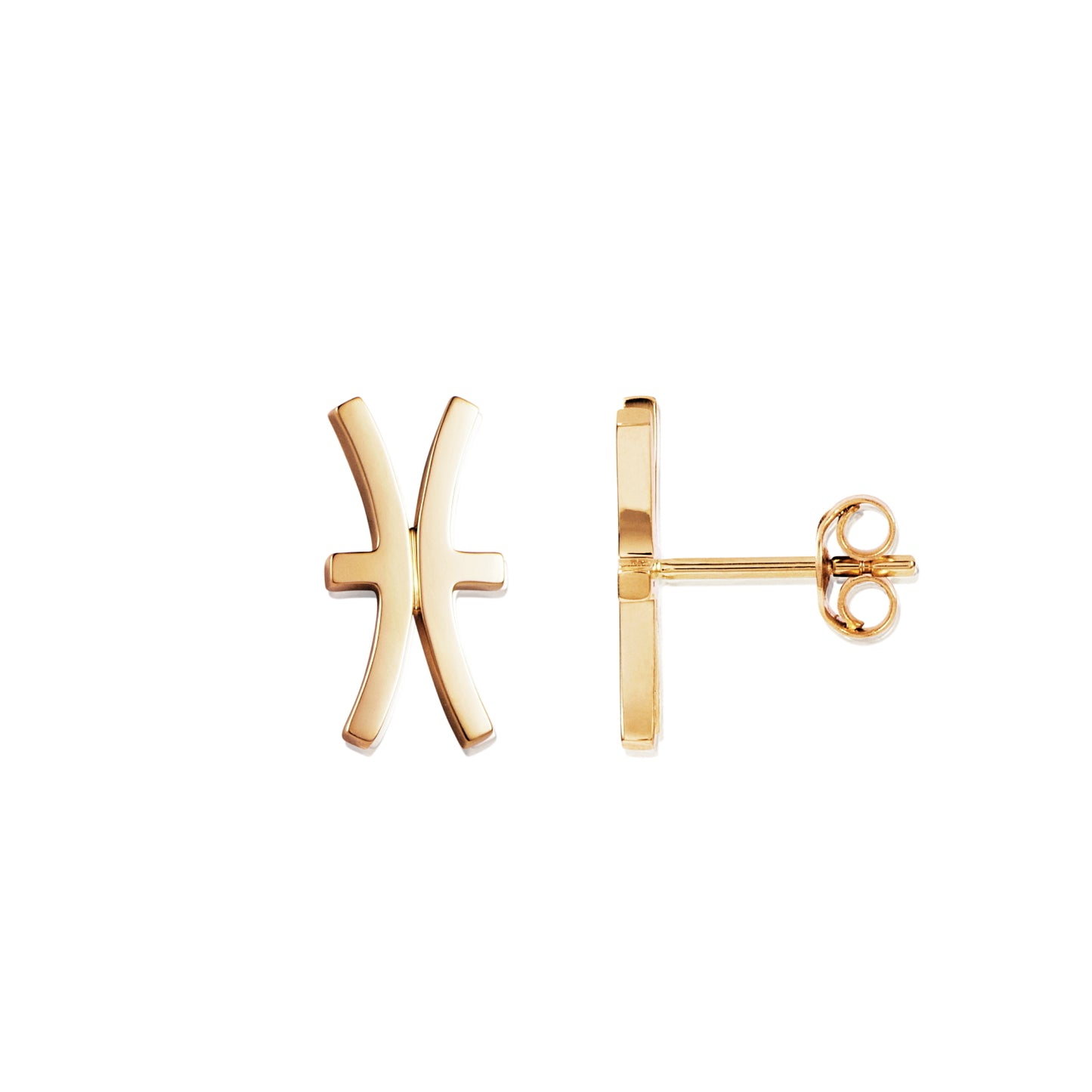 Efva Attling Double Trouble Earrings Gold