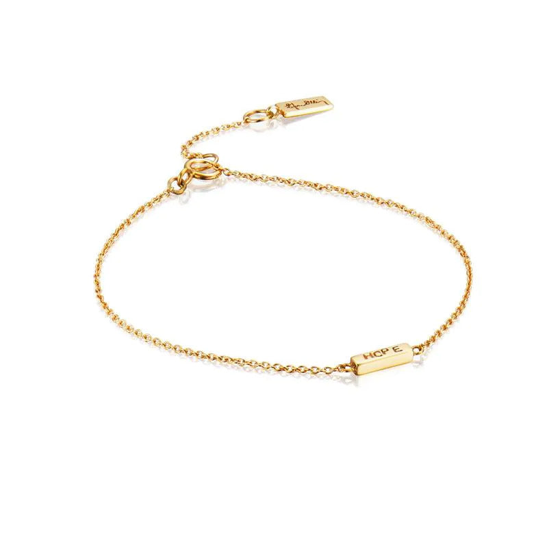 Efva Attling Mini Me Hope Bracelet gold