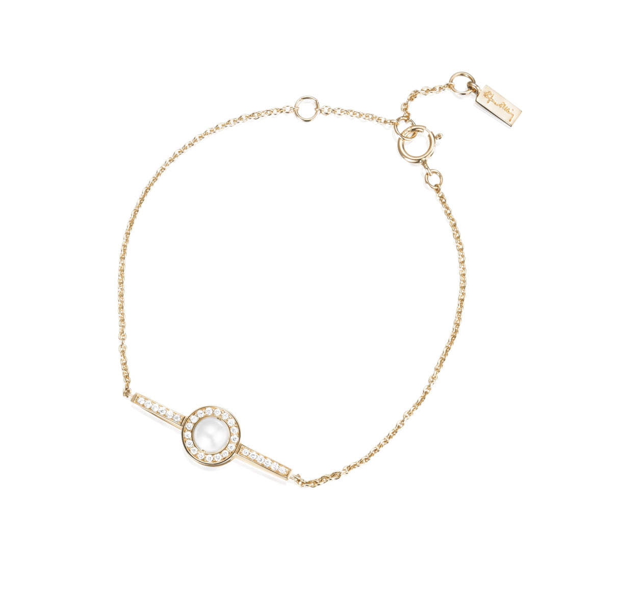 Efva Attling Little Day Pearl & Stars Bracelet Gold