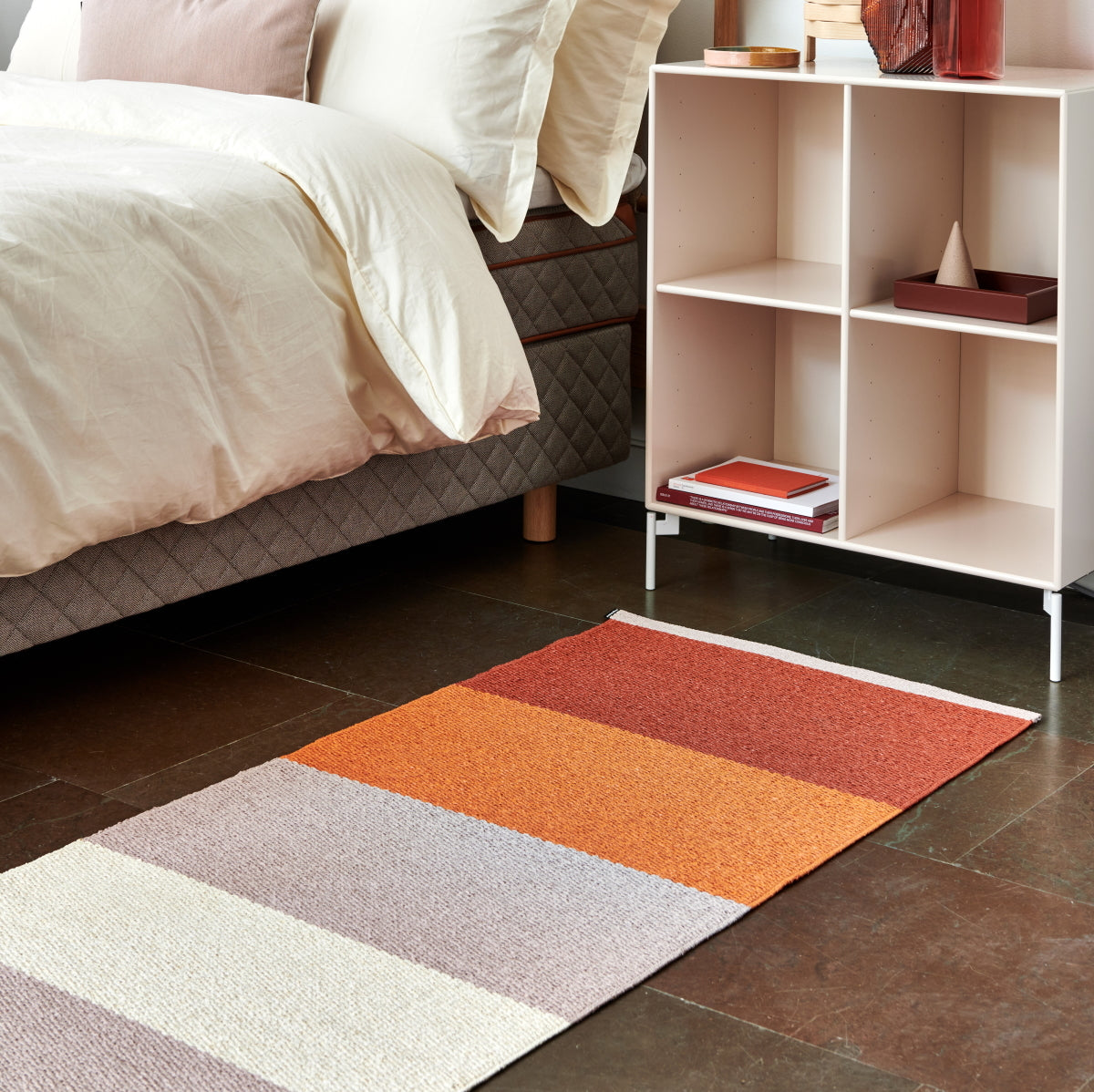 Pappelina Rug Kim Brick